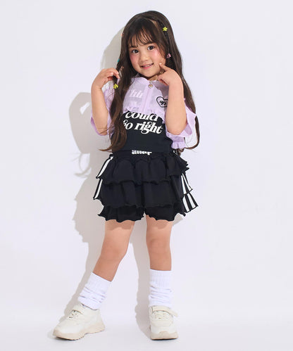 ラベンダー(110サイズ着用/身長：約107cm)