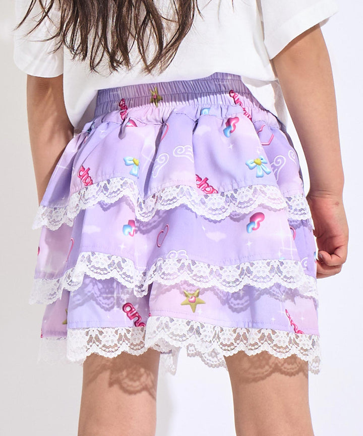 ラベンダー(110サイズ着用/身長：約113cm)