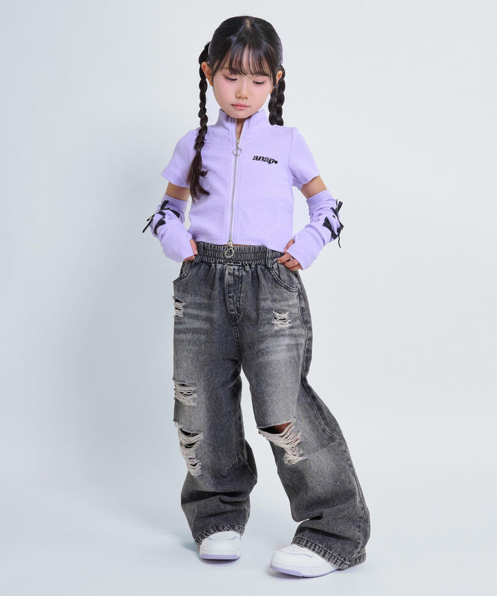 ラベンダー(120サイズ着用/身長：約110cm)