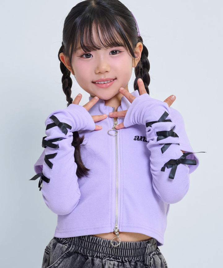 ラベンダー(120サイズ着用/身長：約110cm)