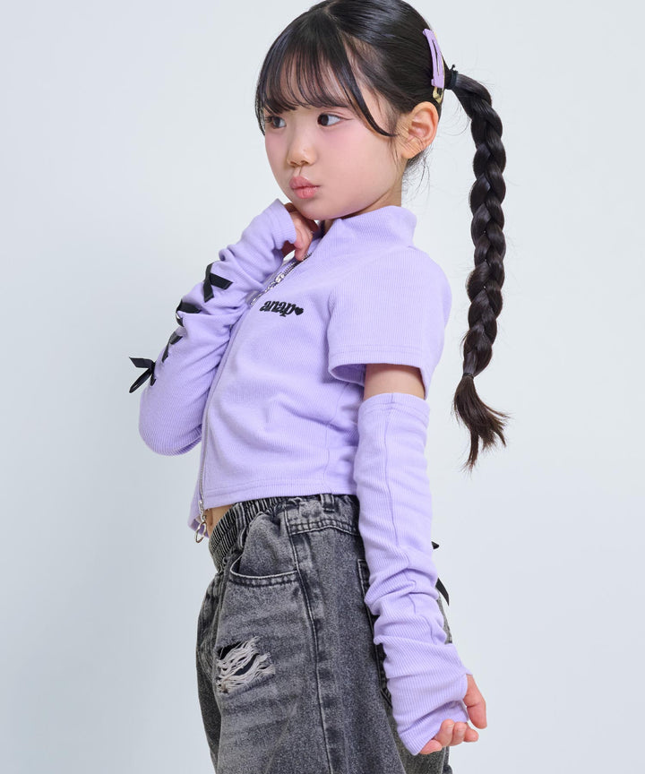 ラベンダー(120サイズ着用/身長：約110cm)