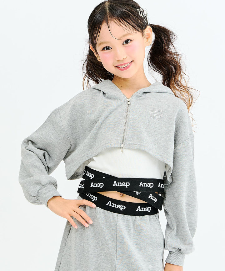 ライトグレー(130サイズ着用/身長：約128cm)