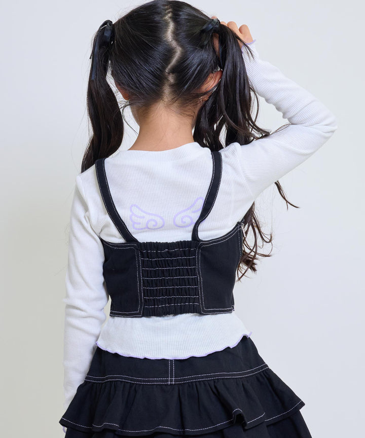 ブラック(120サイズ着用/身長：約110cm)