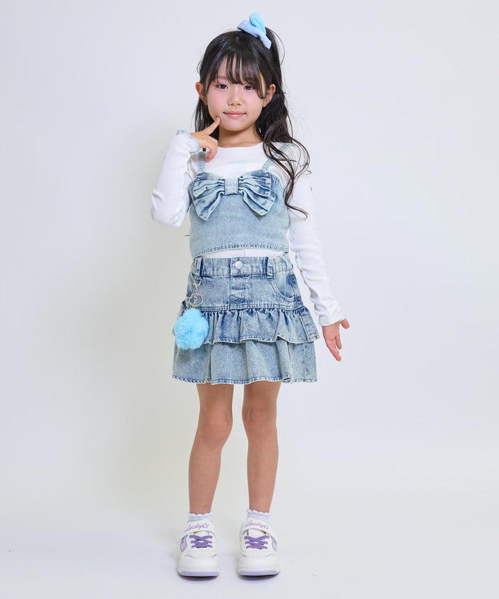 ブルー(120サイズ着用/身長：約110cm)