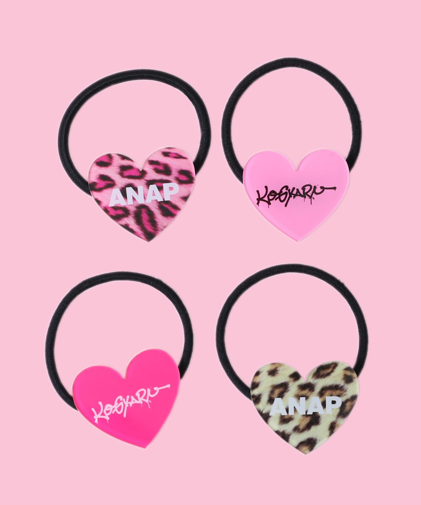 KOGYARU×ANAP ヘアゴム2個SET 429-3513