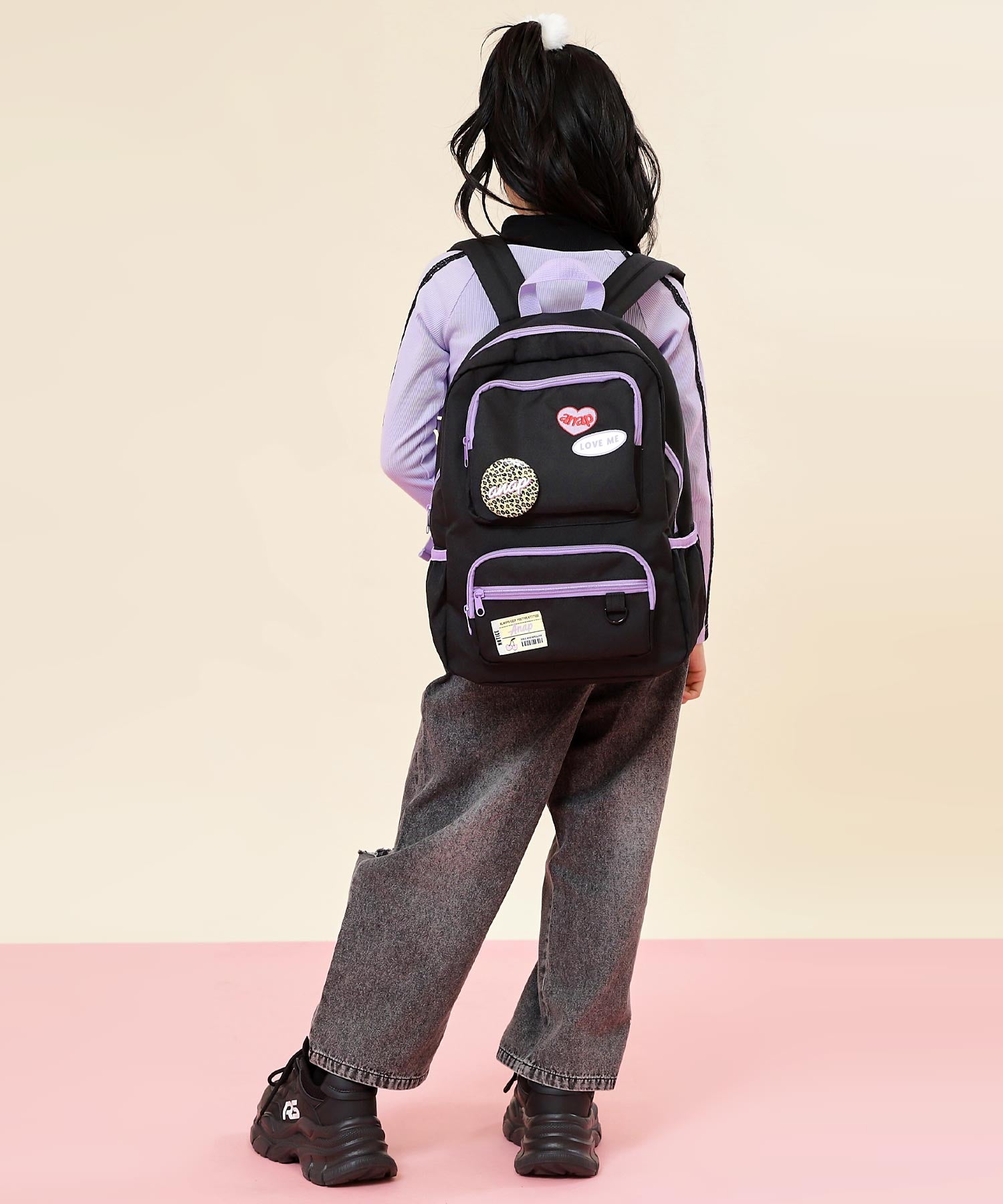 ブラック(身長：約128cm)