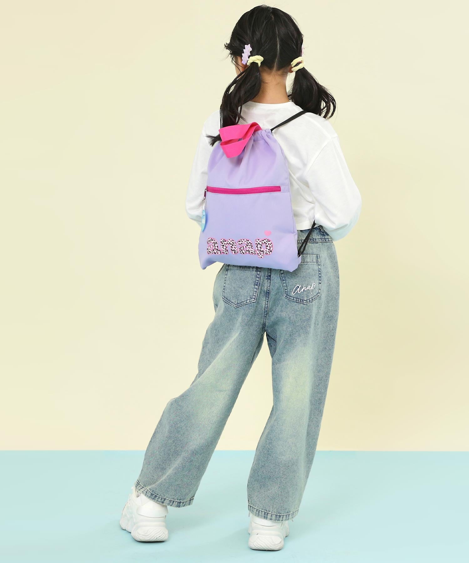 ヒョウ柄 ロゴ ナップサック 429-3616 – ANAP オンラインショップ