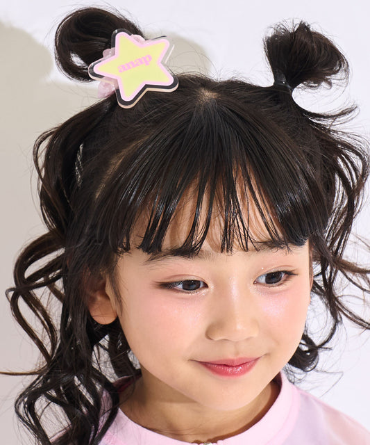 星ロゴ モチーフ付 シュシュ 429-3621