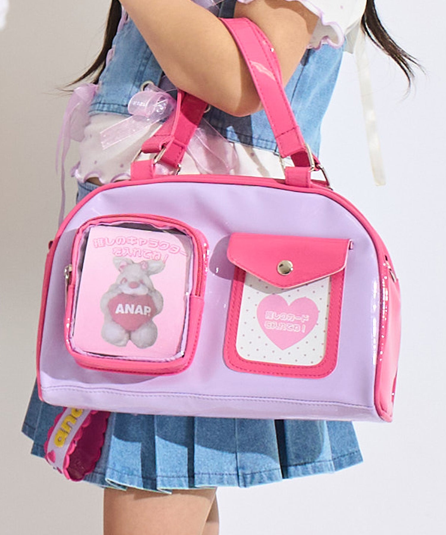 推しかわいい ミニボストンバッグ 429-3624 – ANAP オンラインショップ
