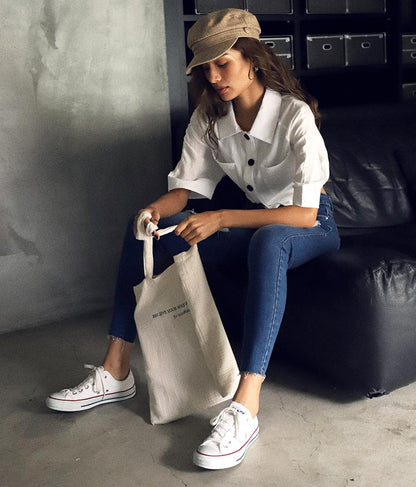 刺繍 デザイン コットンバッグ 159-5249