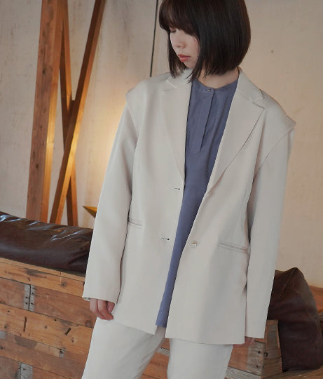 【低身長向けサイズ】2way テーラード ジャケット 83859