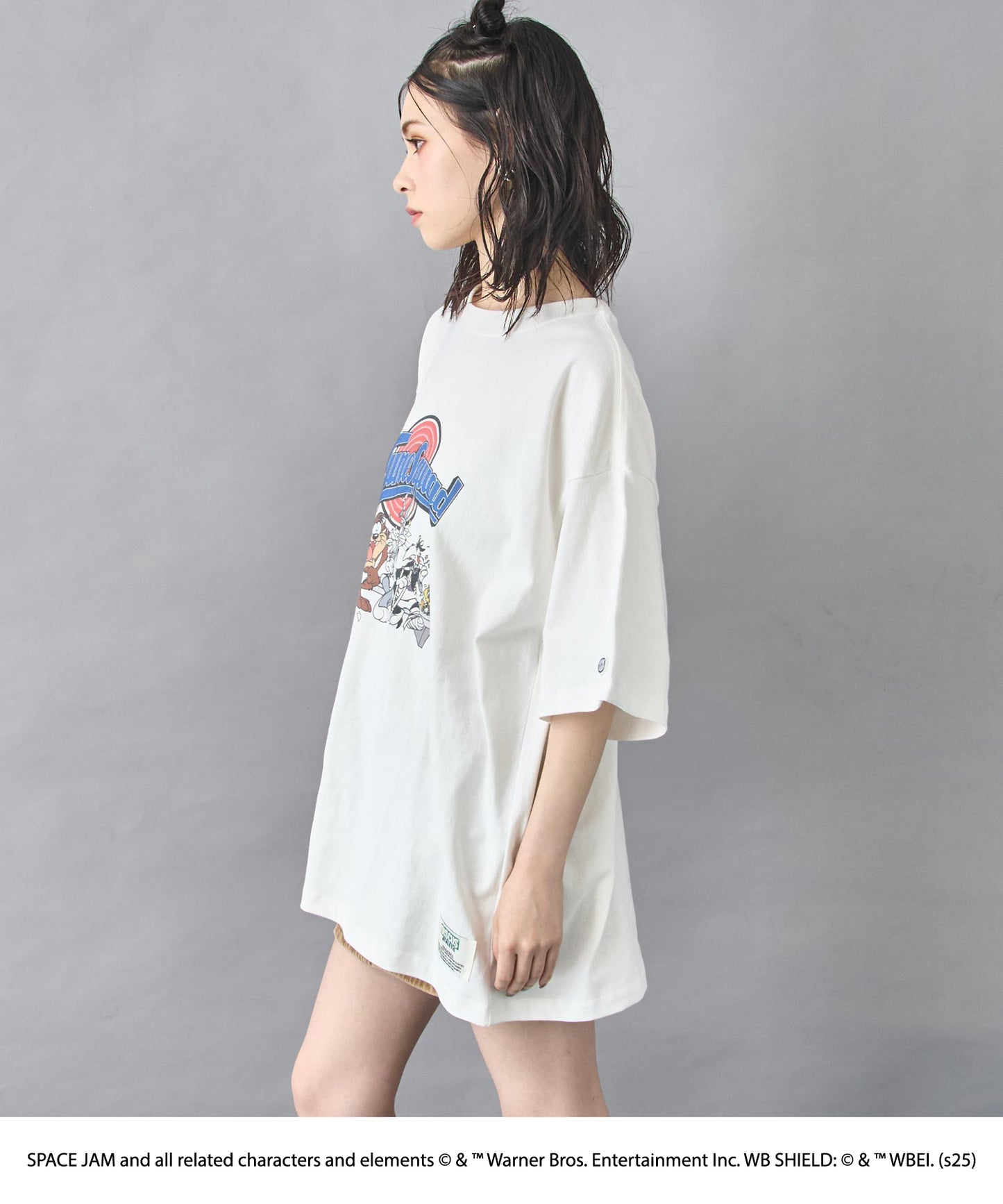 【DISCUS】「LOONEY TUNES／ルーニー・テューンズ」キャラクタープリントTシャツ 793-9303