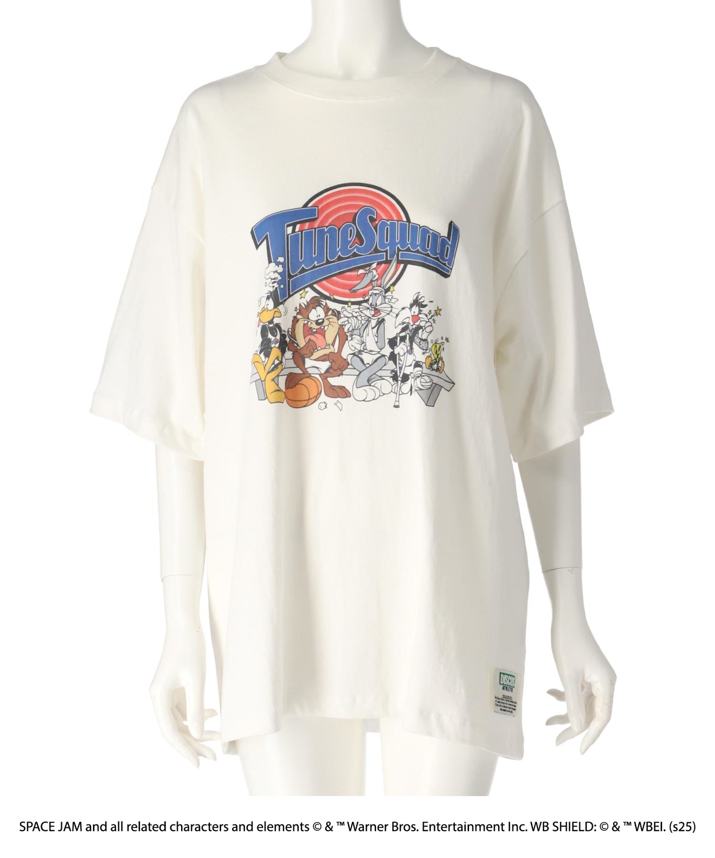 【DISCUS】「LOONEY TUNES／ルーニー・テューンズ」キャラクタープリントTシャツ 793-9303