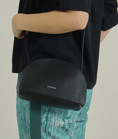 ラウンド ZIP ショルダー バッグ 83886