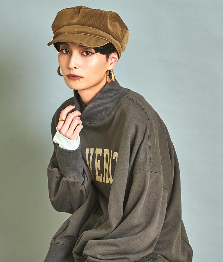 コーデュロイ キャスケット 369-8890