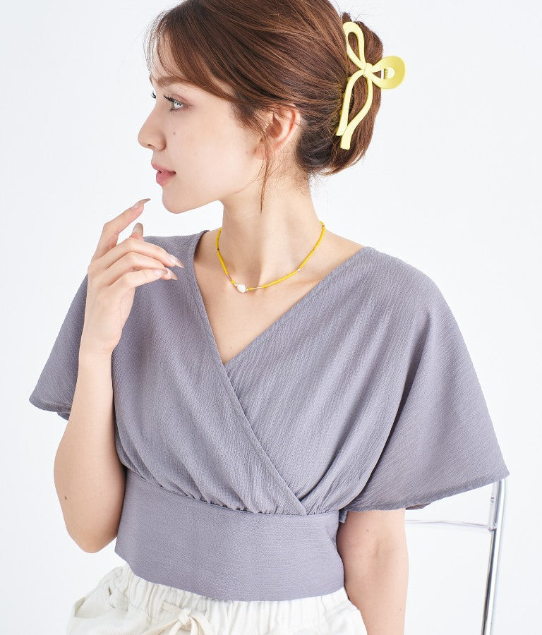 カラービーズ ネックレス 529-6391