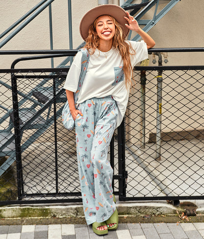 MIMPIロゴ入り総柄マルシェバッグ 859-5394