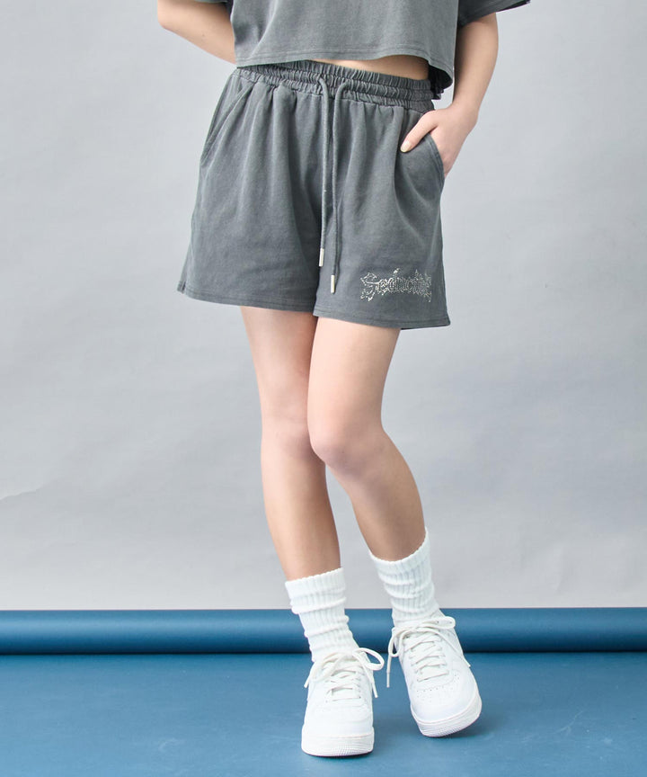 ピグメント ビジュー ロゴ ショートパンツ 792-9264