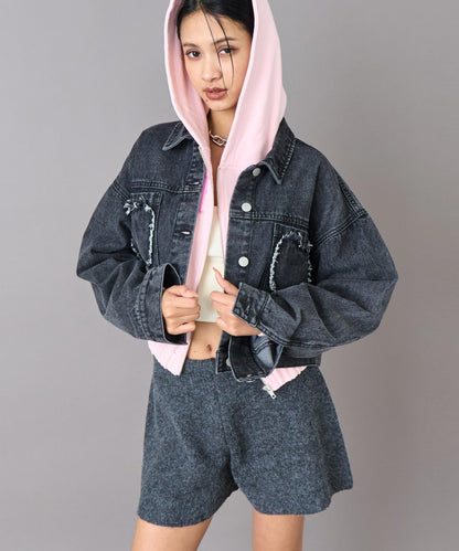 アルパカライク ニット ショート パンツ 792-9398