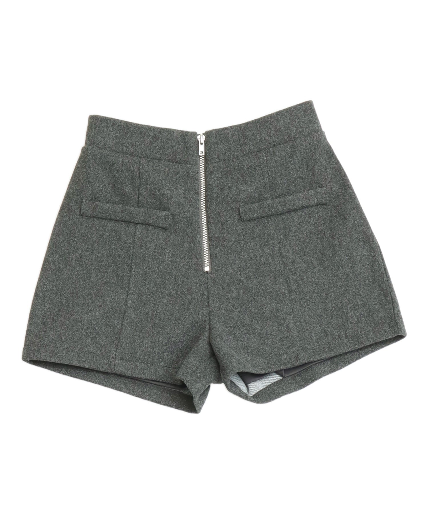ウールタッチ ジップ デザイン ショート パンツ 792-9418 – ANAP
