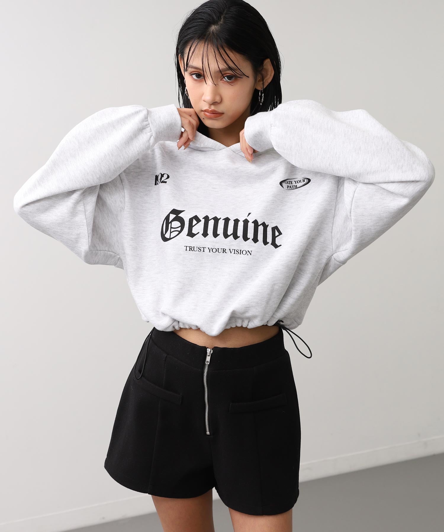 ウールタッチ ジップ デザイン ショート パンツ 792-9418 – ANAP