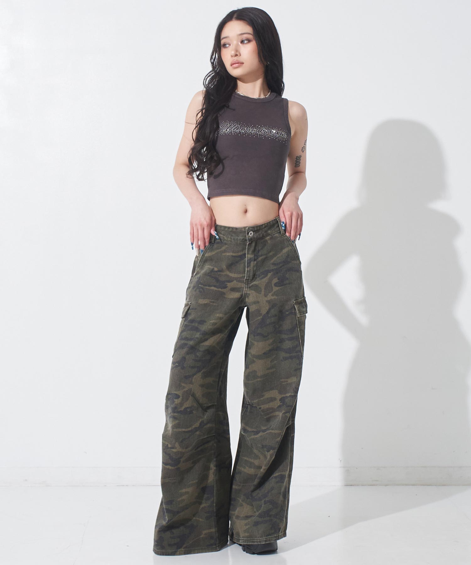 迷彩 カツラギ カーゴパンツ 792-9492 – ANAP オンラインショップ