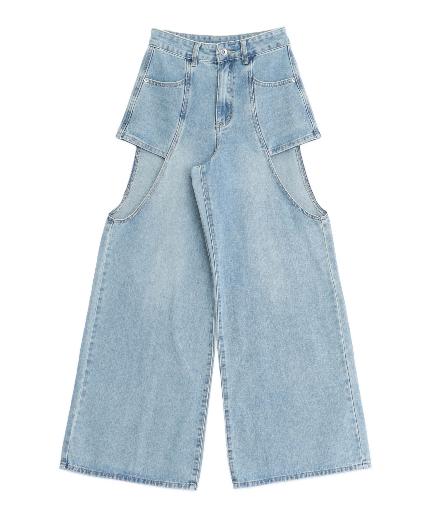 レイヤード風 デニムパンツ 792-9494 – ANAP オンラインショップ