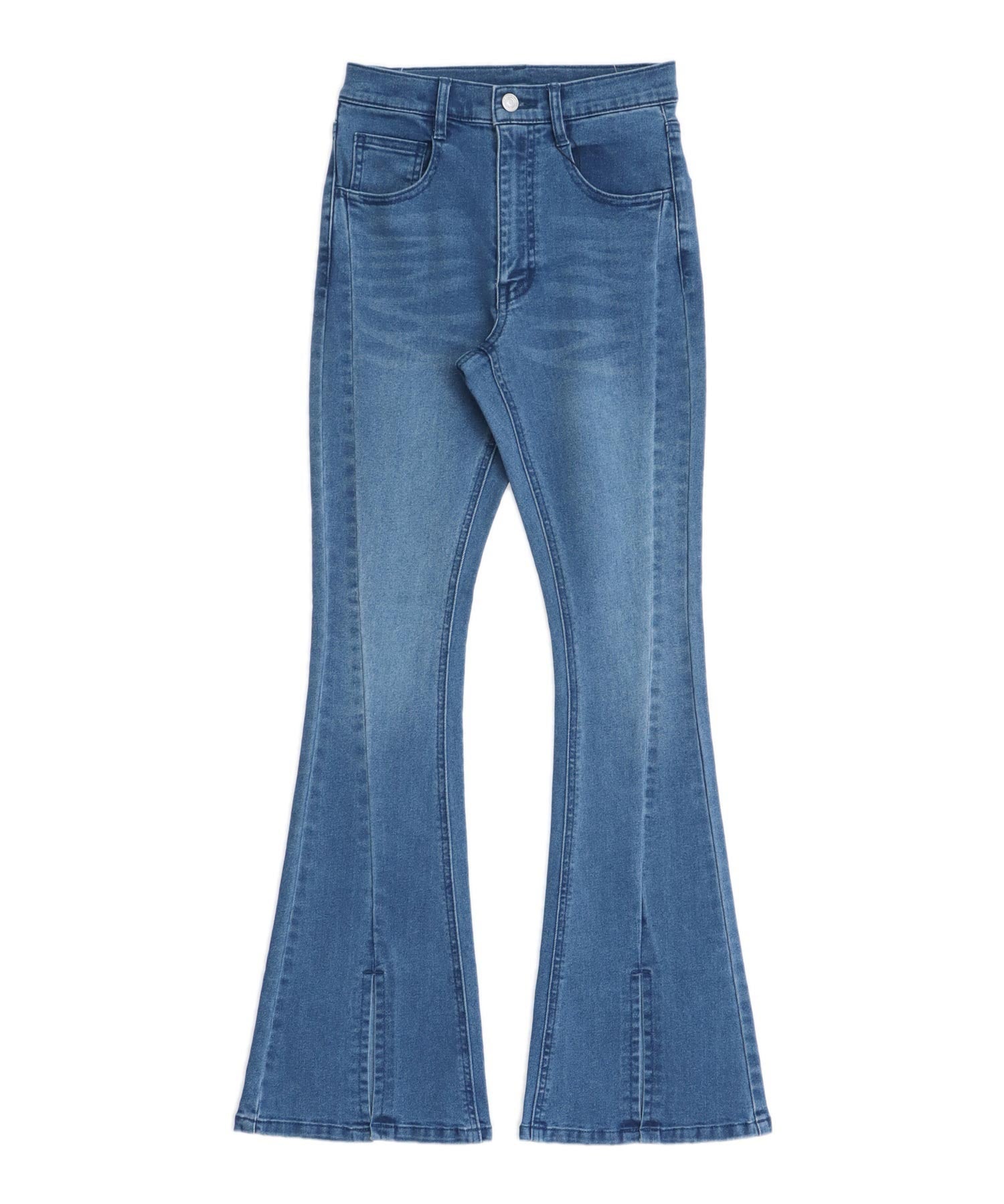 センタースリットフレアデニムパンツ 792-9543 – ANAP オンラインショップ