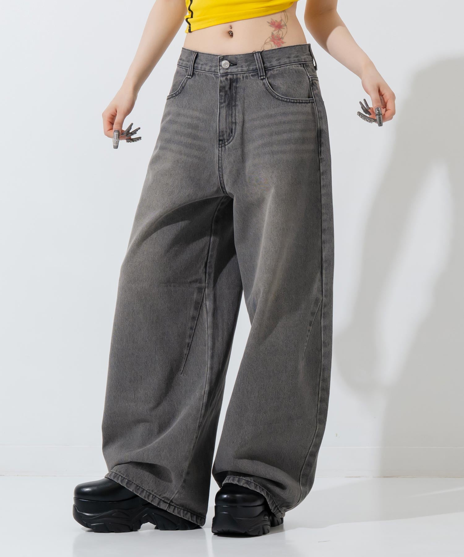 バレルレッグ デニムパンツ 792-9545 – ANAP オンラインショップ