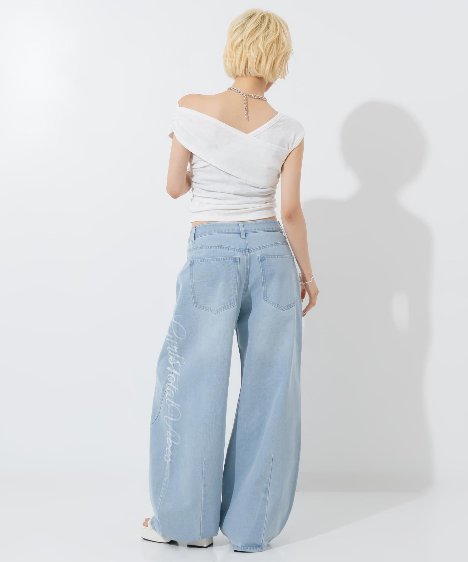 抜染プリント デニムワイドパンツ 792-9563 – ANAP オンラインショップ