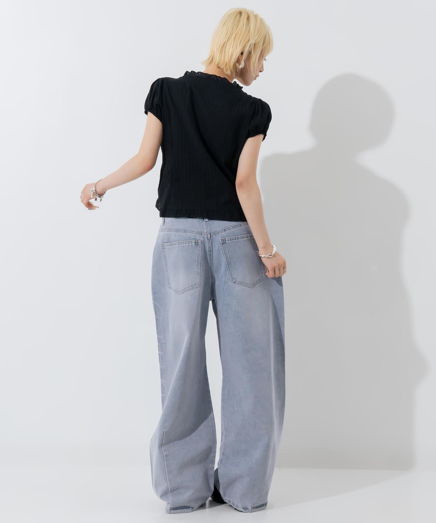 抜染プリント デニムワイドパンツ 792-9563 – ANAP オンラインショップ