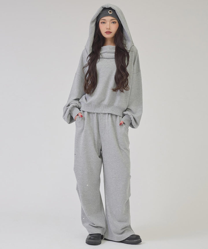 グレー(身長：約163cm)