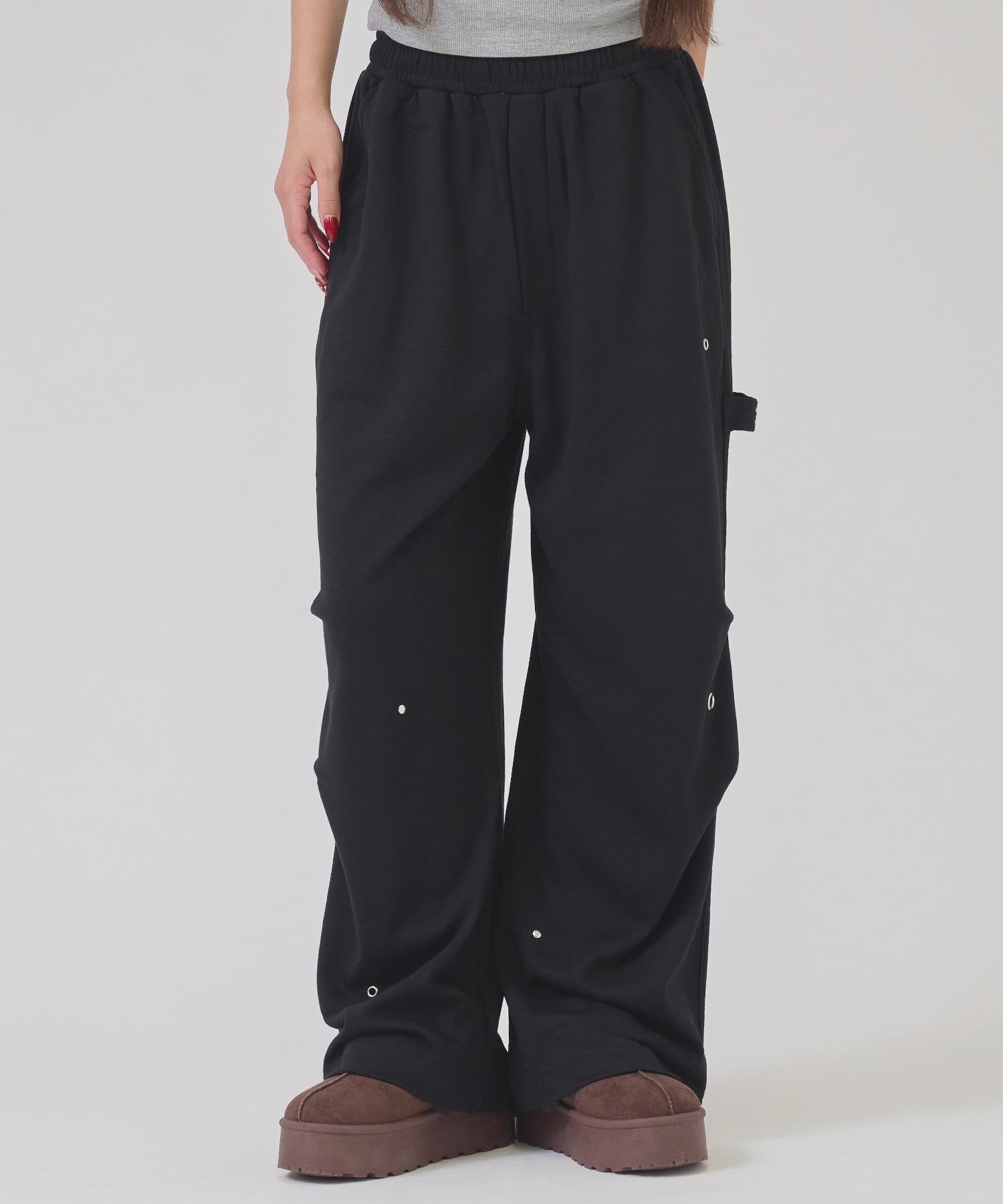 スタッズデザインスウェットパンツ 792-9583 – ANAP オンラインショップ