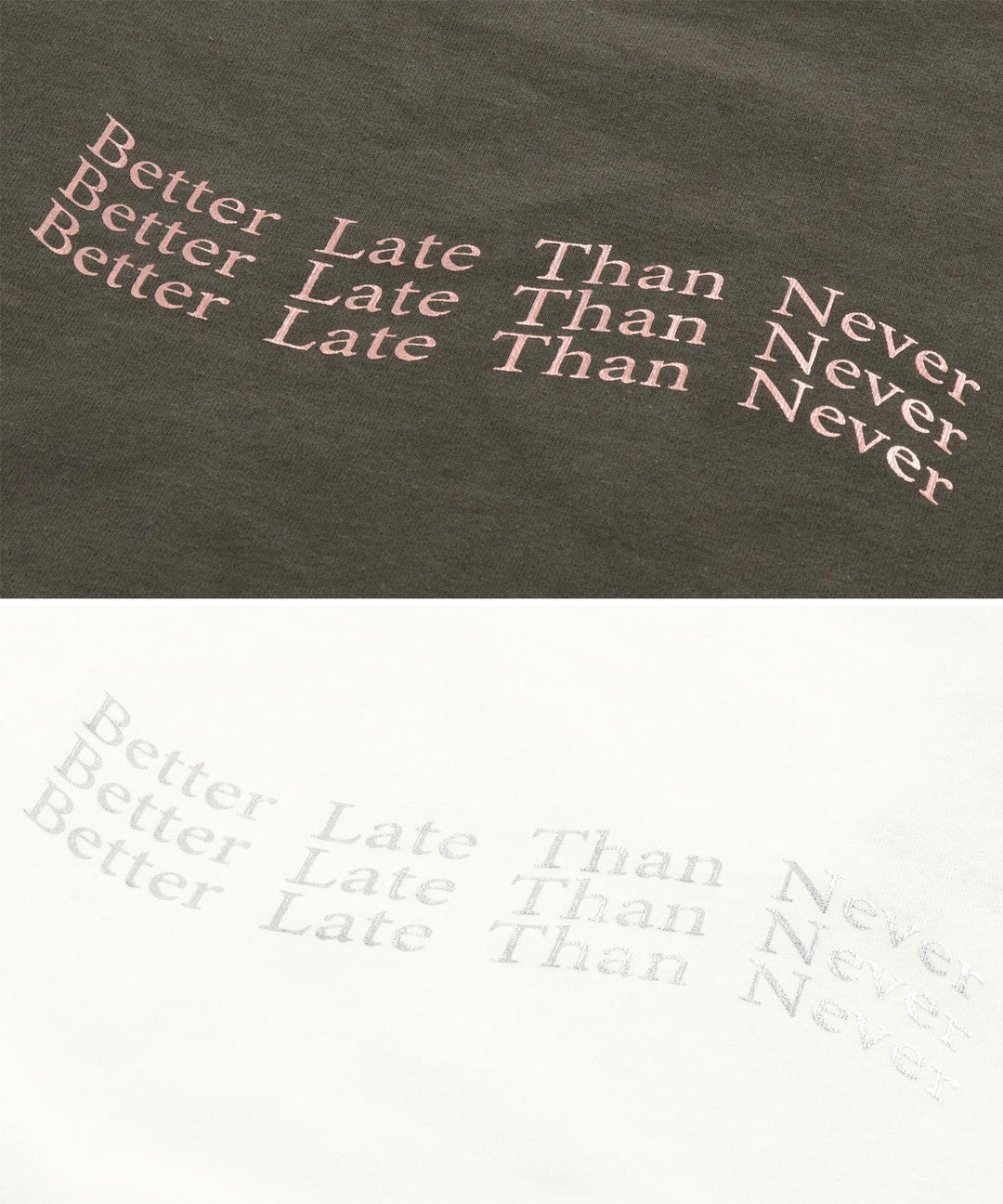 メタリック 箔プリント ロゴ ウェーブ Tシャツ 793-9223