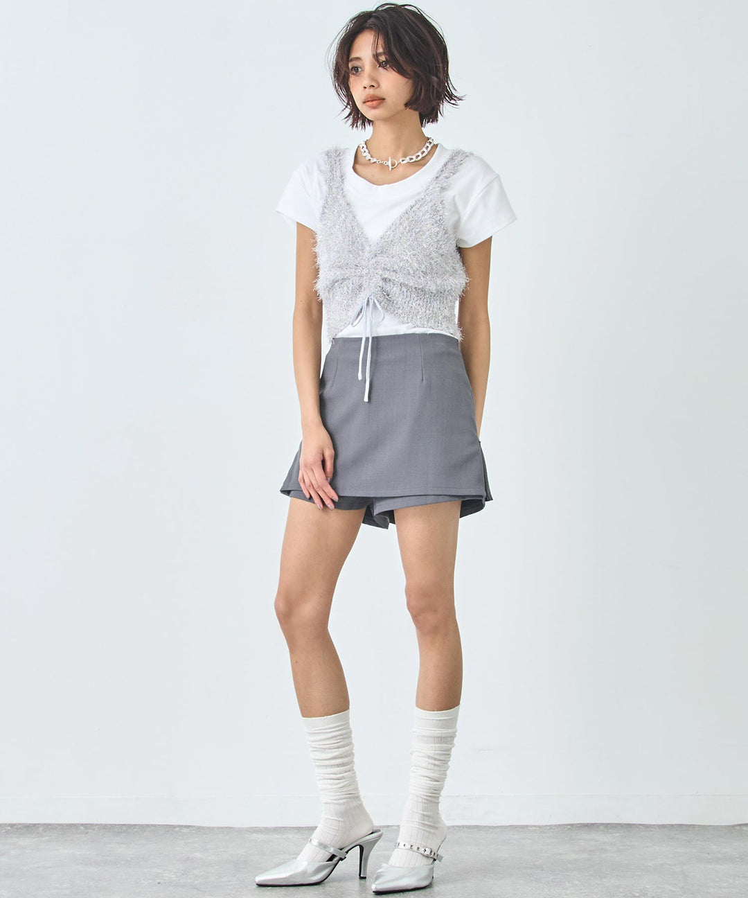 ラメニット ビスチェ 793-9234