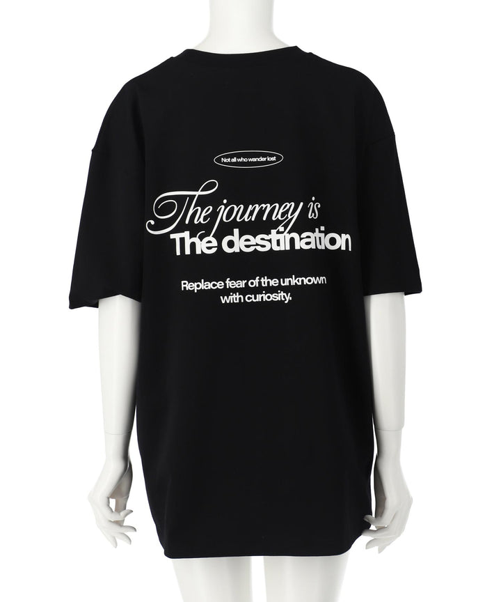 メッセージ ロゴ ビッグ Tシャツ 793-9236