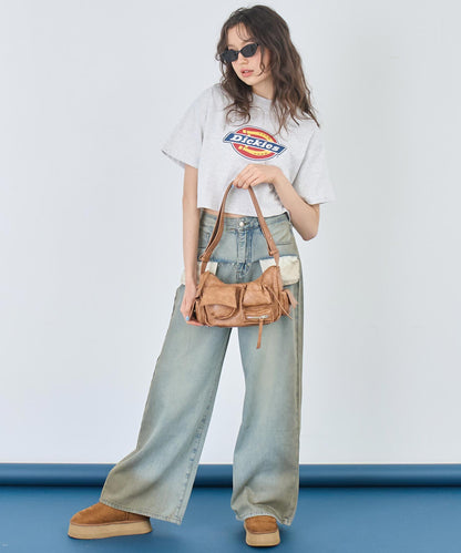 【Dickies】クロップド Tシャツ 793-9250