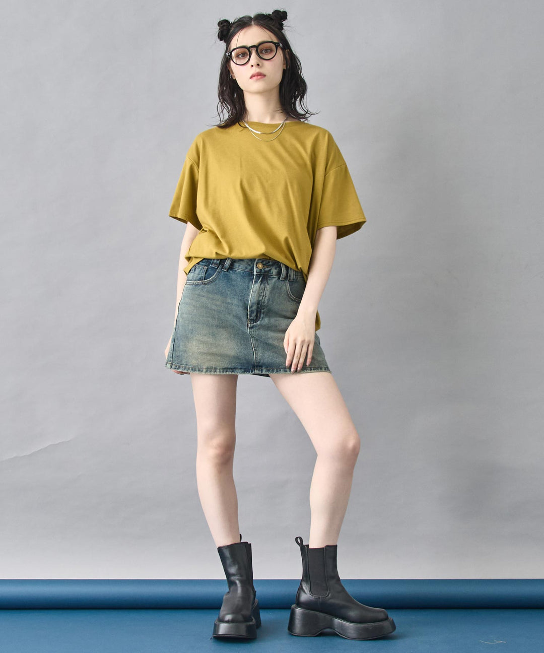 バック オープン デザイン Tシャツ 793-9254