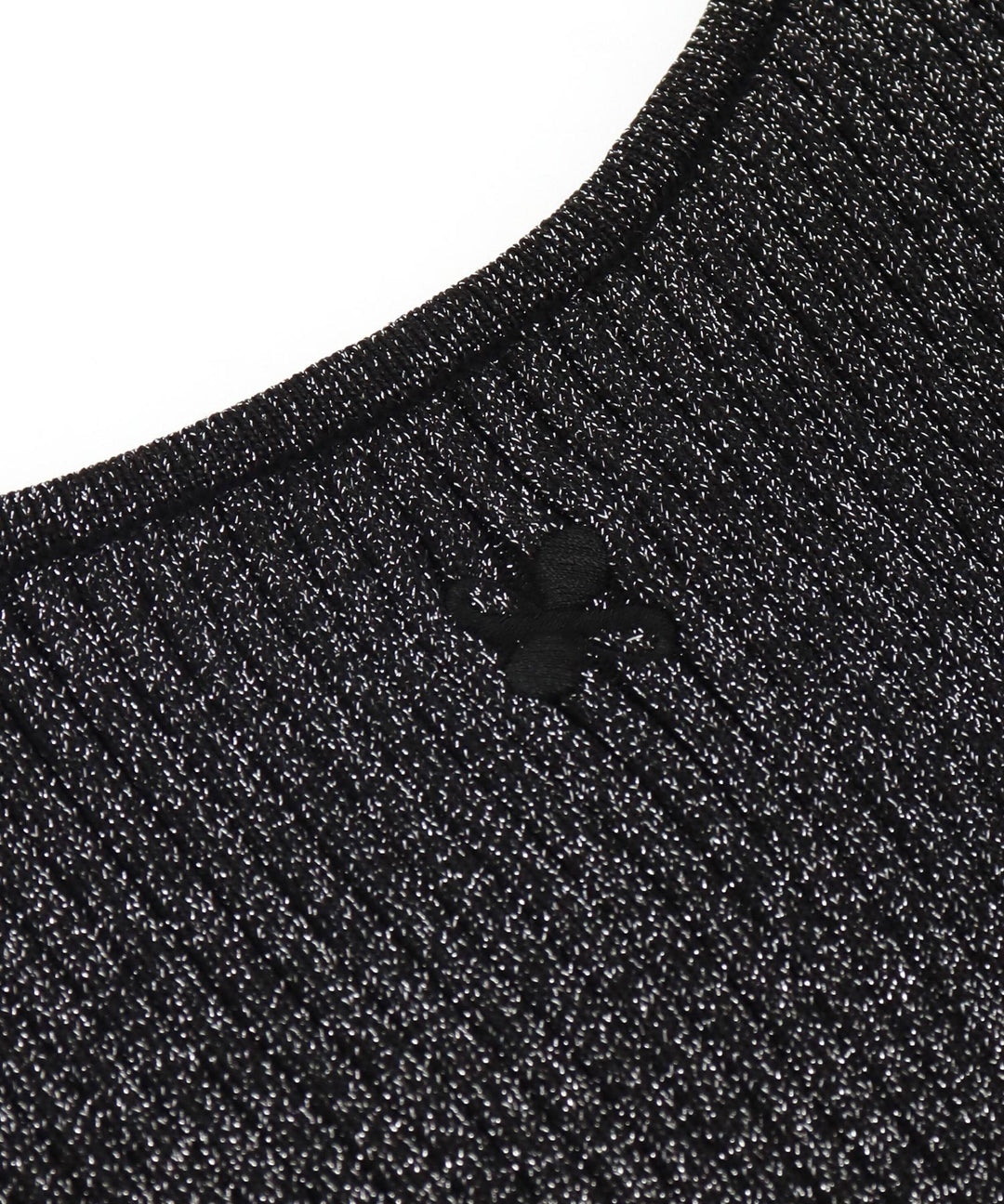ラメ クロップド ２WAY クロス デザイン ニット トップス 793-9268
