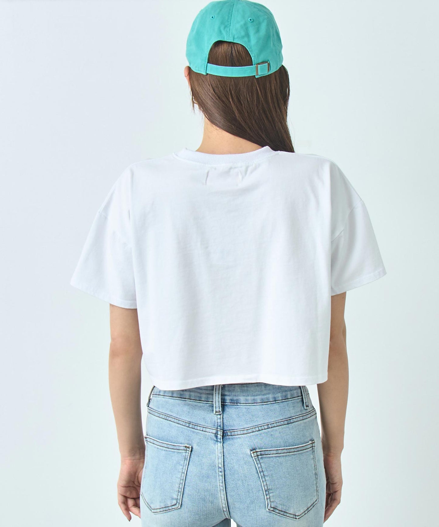 クロップド ネオンロゴ Tシャツ 793-9270