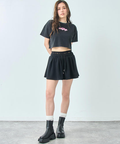 クロップド ネオンロゴ Tシャツ 793-9270