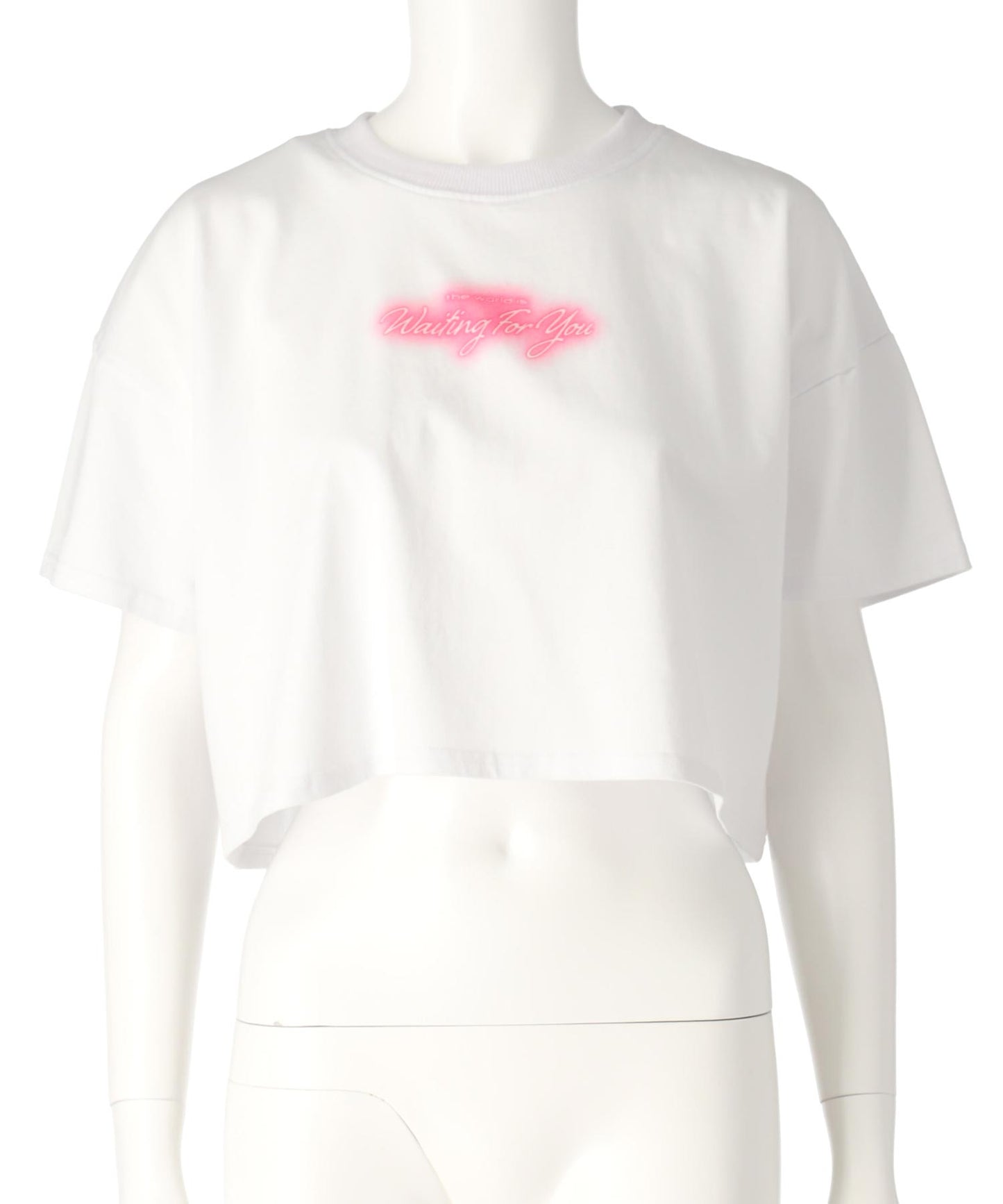 クロップド ネオンロゴ Tシャツ 793-9270
