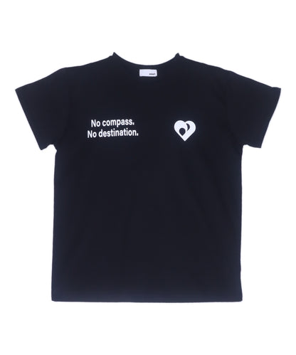 ハート メッセージ プリント Tシャツ 793-9326