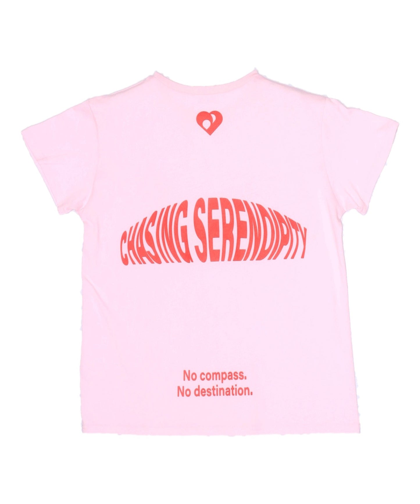 ハート メッセージ プリント Tシャツ 793-9326