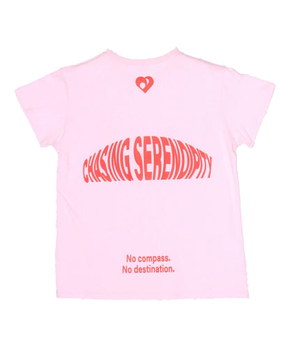ハート メッセージ プリント Tシャツ 793-9326