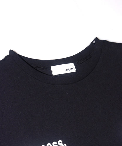 ハート メッセージ プリント Tシャツ 793-9326