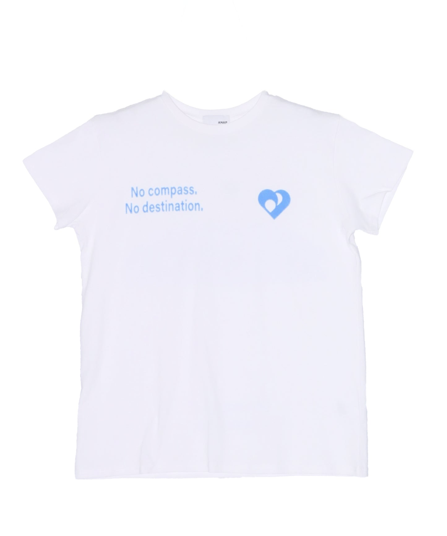 ハート メッセージ プリント Tシャツ 793-9326