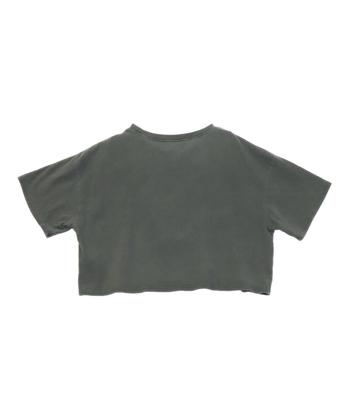 タイガー プリント ヴィンテージ風 クロップド Tシャツ 793-9340