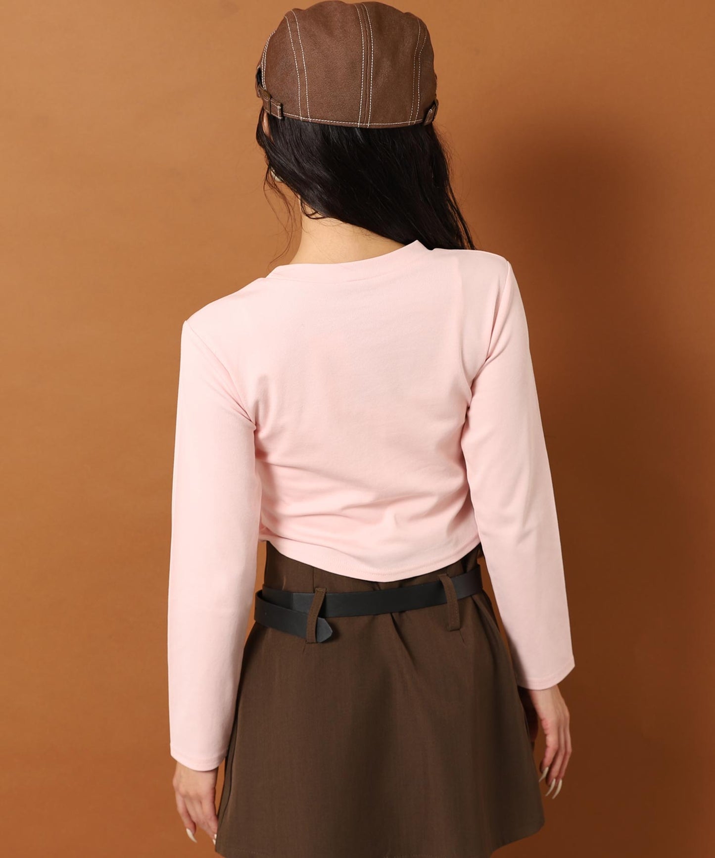 I LOVE anap ラインストーン プリント ロンT 793-9362