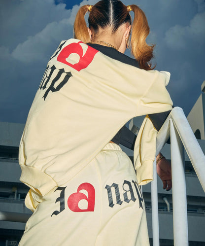 I LOVE anap プリント スウェット パーカー 793-9364